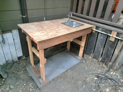 Outdoor sink